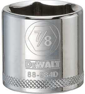 SOCKET 3/8 DRIVE 6PT 7/8IN    
