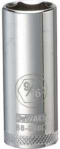 SOCKET DEEP 3/8DR 6PT 9/16IN  