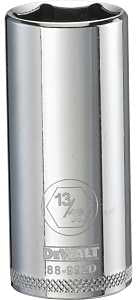 SOCKET DEEP 3/8DR 6PT 13/16IN 