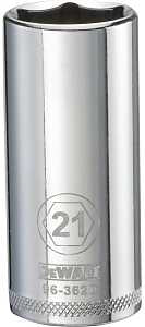 SOCKET DEEP 3/8 DRIVE 6PT 21MM