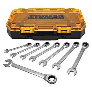 WRENCH METRIC RATCH COMBO 8PC 