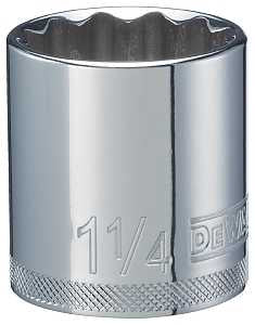 DWMT 1/2DR 1 1/4IN 12PT SOCKET