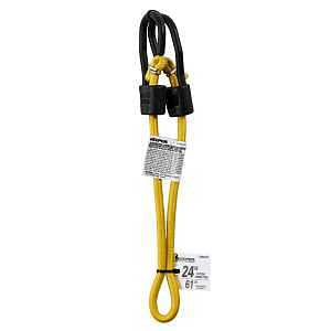 BUNGEE CORD W/STL CRE YEL 24IN