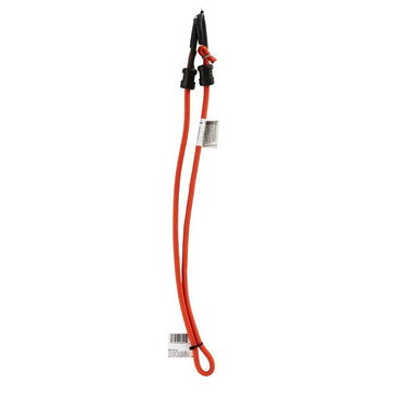 Keeper A06091Z Bungee Cord, 0.315 in Dia, 40 in L, Rubber, Orange, Hook End