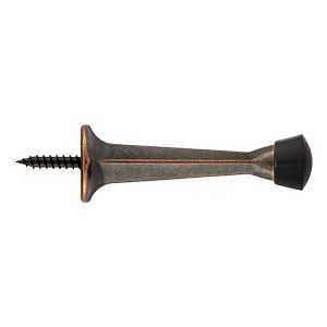 DOOR STOP RIGID SQ ANT BRZ 3IN