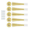 DOOR STOP SPRING BRASS 3IN    