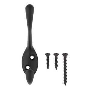 GARMENT HOOK HVYD MATTE BLACK 