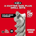 HMR DRL BIT 4-CUT 7/8X16X18IN 