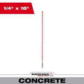 HMR DRILL BIT CARB 1/4X16X18IN