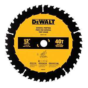 CIRCULAR SAW BLADE 40T 12IN   