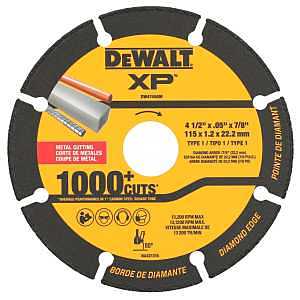CUTOFF WHEEL METAL 4-1/2X7/8IN