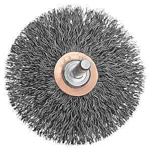 CRIMPED WIRE WHEEL SM 3X1/4IN 