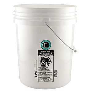 FOODSAFE PAIL WHITE 0.7MIL 5GA