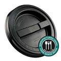 FOODSAFE LID SCREW TOP BLACK  