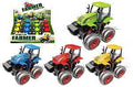 BIG WHEEL FARM TRACTOR TOY    