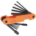 HEX KEY SET FOLDING SAE 6.63IN