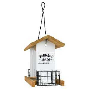 HOPPER BIRD FEEDER CEDAR 3QT  