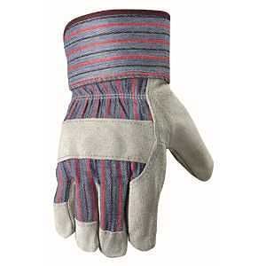 WRK GLOVES CWHD LTHR PLM WHT L