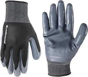 WRK GLOVES KNIT NITR CTD BLK M