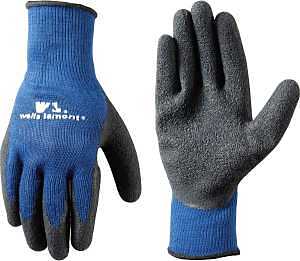 WRK GLOVES LATEX CTD PLM BLU M