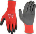 WORK GLOVES NITR CTD BLK/RED M