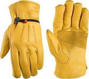 DRIVER GLOVES LTHR BRN/TAN XXL