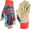 GARDENING GLOVES LTHR PALM MED
