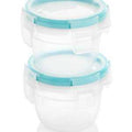 FOOD STOR CTNR SET RND PLASTIC