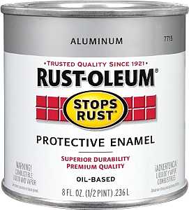 PAINT RUST OBS ALUM MET 1/2PT 