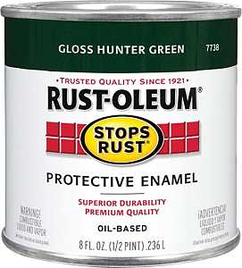 PAINT RST OBS HNTR GREEN 1/2PT