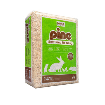 PetsPick 802.0/5.0P2PK50 Soft Pine Bedding, Wood, 141 L