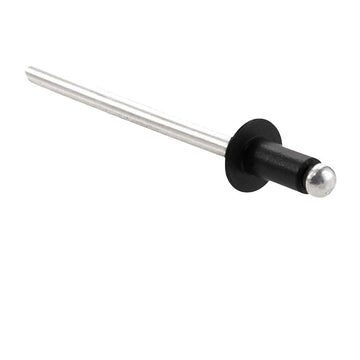 Euramax 84035 Gutter Blind Rivet, Button Head, 1/8 in Dia, 1-1/2 in L, Aluminum
