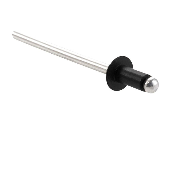 Euramax 84035 Gutter Blind Rivet, Button Head, 1/8 in Dia, 1-1/2 in L, Aluminum