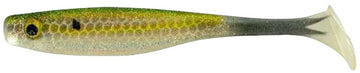 Big Bite Baits BBB-35SWTM-07 Bait, Shad, Chartreuse Shad Bait