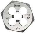 DIE HEXAGON 9/16IN-18NF STEEL 