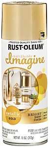 PAINT SPRAY ENAMEL GOLD 11OZ  