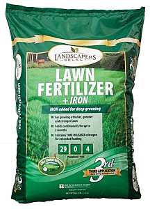 FERTILIZER W/IRON 29-0-4 5M   