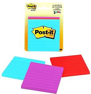 NOTE LINED POST-IT 3X3        