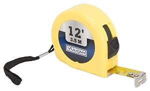 RULE TAPE 12FTX5/8IN SAE/MET  