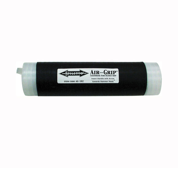Stiletto AG-102 Handle Grip Wrap Tube, Rubber, Black