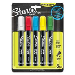 CHALK MARKER MED TIP ASSORTED 