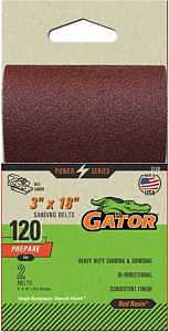 3X18 120GRIT ALUM OX BELT 2PK 