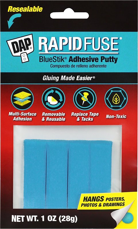 DAP 01201 Adhesive Putty, Blue