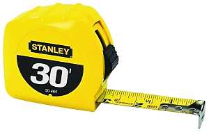 RULE TAPE 30FT X 1 IN HI-VIZ  