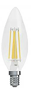 BULB LED CA11 E12 SFT WHT 3.5W