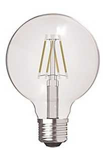 BULB LED G25 E26 SOFT WHITE 4W