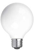 BULB LED G25 E26 SOFT WHT 4.5W