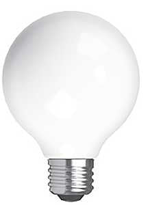 BULB LED G25 E26 SOFT WHT 4.5W