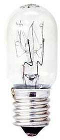 BULB INCAN T7 E17 CLR 120V 15W