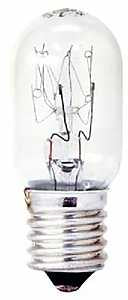 BULB INCAN T7 E17 CLR 120V 15W